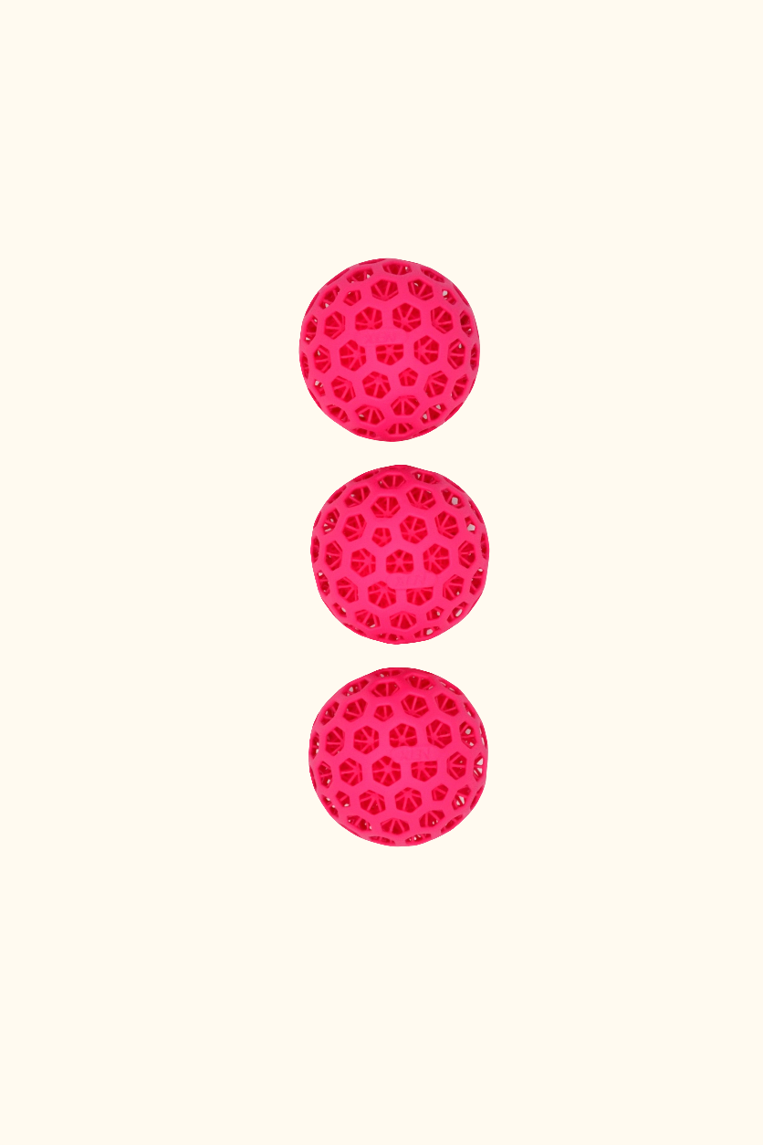 Quite. Noiseless. Injury Free. Durable Pink Pickleballs